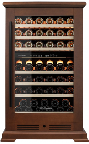 Отдельностоящий винный шкаф Meyvel MV77PRO-KBT2 (Итальянский орех) 980228