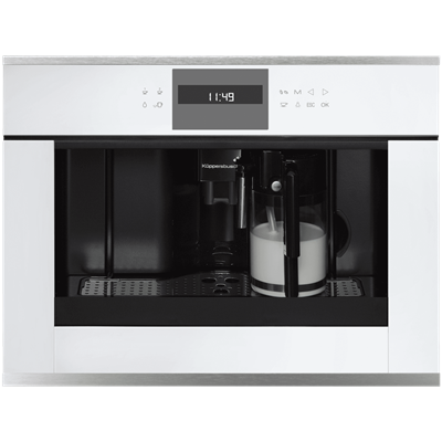 Кофемашина встраиваемая Kuppersbusch CKV 6550.0 W1 ckv 6550.0 w1