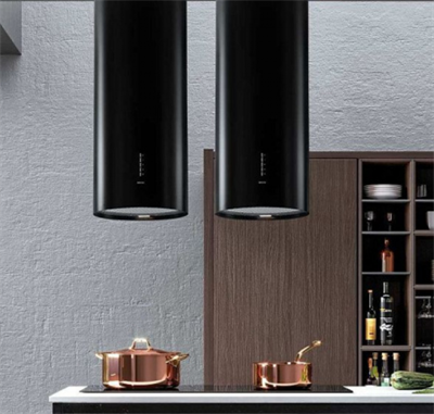 Вытяжка островная кубическая FALMEC POLAR EVO IS BLACK 35 cpoi90.e11p2#eun490f