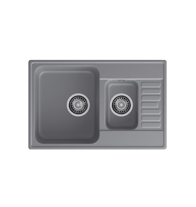 LEX St. Moritz 740 Deep Grey, мойка, гранит rule000169