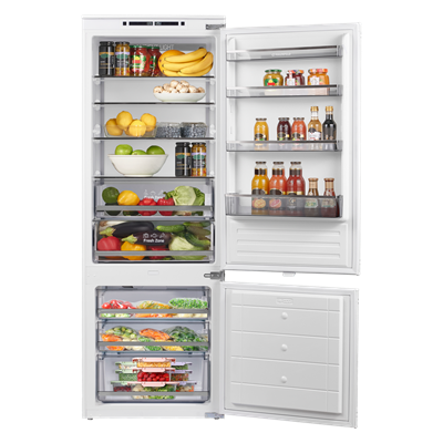 Холодильник-морозильник встраиваемый MAUNFELD MBF193NFW1GR Inverter ка-00024623