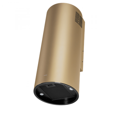 Вытяжка пристенная цилиндрическая Maunfeld DRUM Wall 35 золотой ка-00027701