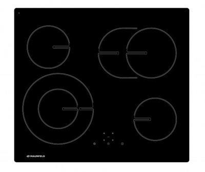 Электрическая варочная панель Maunfeld MVCE59.4HL.1SM1DZT-BK ут000002920