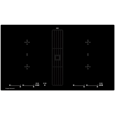 Индукционная варочная панель с вытяжкой Kuppersbusch KMI 9800.0 SR 00-00004702