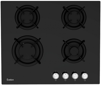 Газовая варочная панель Evelux HEG 605 BG 00000013093