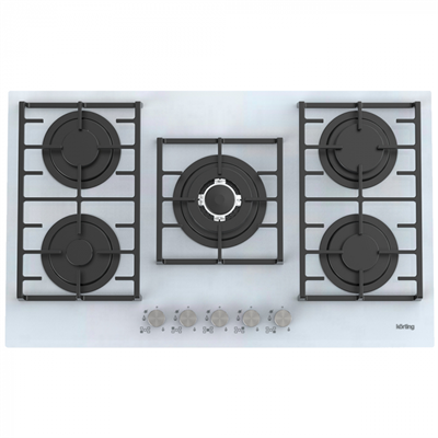 Встраиваемая газовая варочная панель Korting HGG 9835 CTW 00000017808