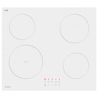 Встраиваемая индукционная варочная панель EVELUX HEI 641 W 00000018448