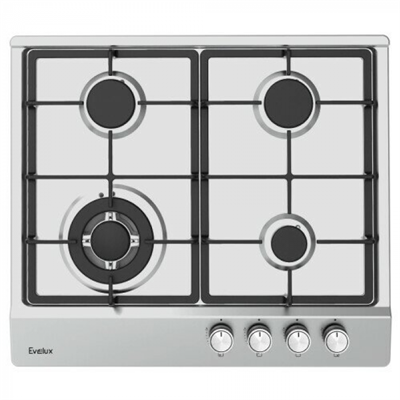 Встраиваемая газовая варочная панель EVELUX HEG 655 BG 00000019047