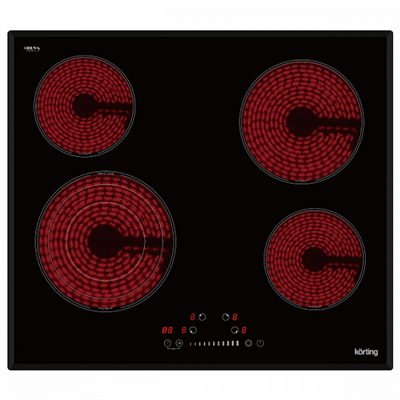 Встраиваемая электрическая варочная панель Korting HK 63500 B 00000020284
