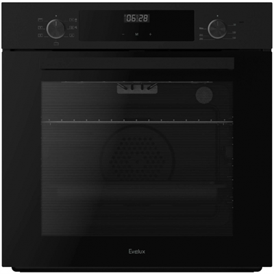 Электрический духовой шкаф Evelux EO 637 PB черный 00000020994