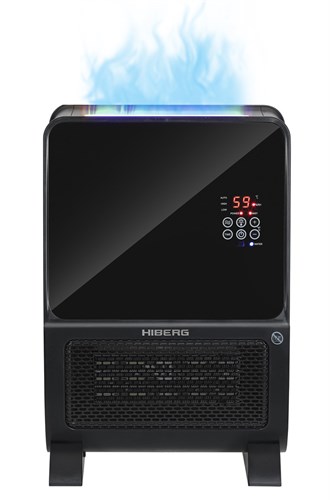 Тепловентилятор с увлажнителем воздуха HIBERG TSH 3000 B 00000312994