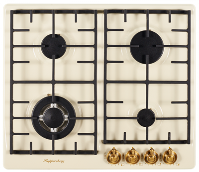 Встраиваемая газовая варочная панель Kuppersberg FV 6 TGRZ C bronze 00005536