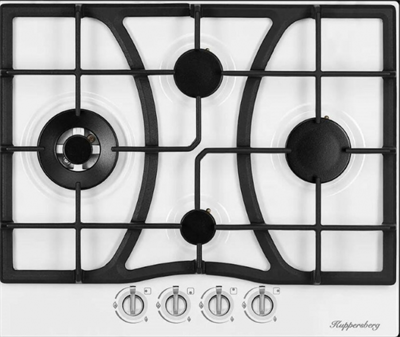 Встраиваемая газовая варочная панель Kuppersberg FS 604 W Silver 00006644