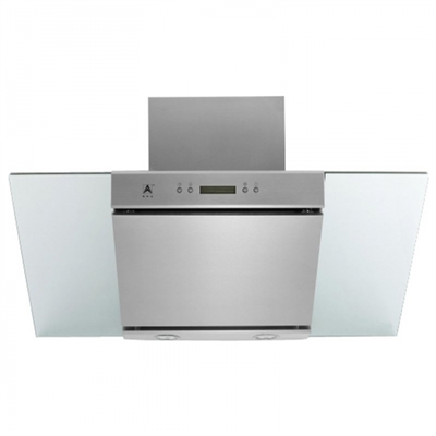 Вытяжка Maunfeld Gloria 90 INOX glass (цвет нержавейка+прозрачное стекло) 01217