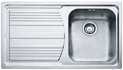 Кухонная мойка 79 см Franke Logica Line LLX 611 нержавеющая сталь полированная 101.0085.773