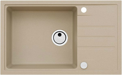 Кухонная мойка Alveus INTERMEZZO 130 BEIGE-G55 бежевый (1117048) 1117048