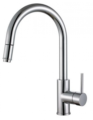 Смеситель для кухни Alveus DELOS - P SAT нержавейка (1129023) 1129023