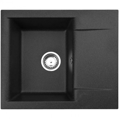 ALVEUS Мойка для кухни ALVEUS GEM 20 GRANITAL G91 590X500X180 в комплекте с сифоном 1130548 1149116