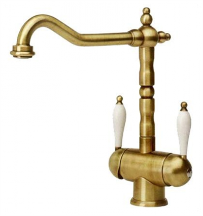 Смеситель для мойки Franke Old England бронза (115.0028.204) 115.0028.204