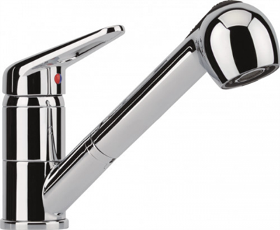 Смеситель для мойки Franke Novara Plus 115.0347.111 хром 115.0347.111