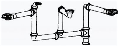 Соединительный элемент Franke для 3-х чаш 133.0007.866 133.0007.866