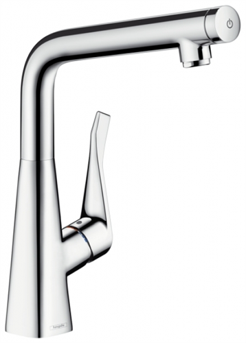 Смеситель Hansgrohe Metris Select 148838 для кухни, под сталь 14883800