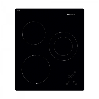 Варочная панель электрическая Gefest ПВЭ 4100, черный 15727000