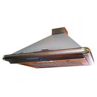 Каминная вытяжка Elikor Сатурн 50П-180-В1Л медный антик/медь/золото 221970