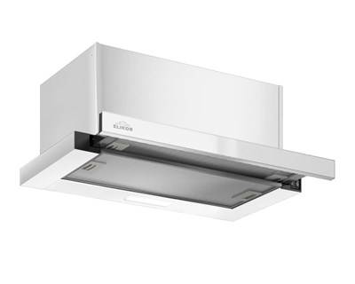 Встраиваемая вытяжка Elikor Slide Glass 60П-1000 белый/белый 229461