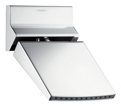 Верхний душ Hansgrohe Raindance 26443000 для душа, 8,5х8,5 см, 1 режим струи, с держателем 26443000