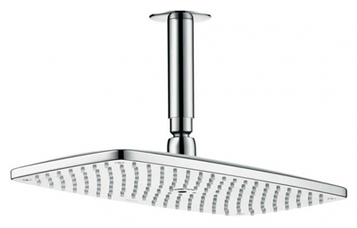 Верхний душ Hansgrohe Raindance 360 27381000, 36х19 см, 1 режим струи, с держателем 27381000