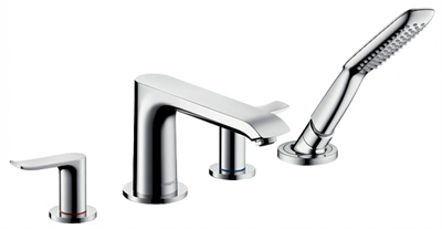 Смеситель Hansgrohe Metris 31442000 на борт ванны 31442000