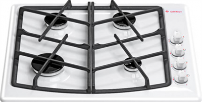 Газовая варочная панель GEFEST СГ СН 1211,  независимая,  белый 34100001