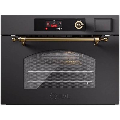 Комбинированный духовой шкаф с паром, микроволнами IILVE 645-SCHSW/SSC сталь (ручки хром) 00-00000958