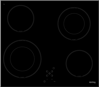 Встраиваемая электрическая варочная панель Korting HK 62031 B 00000001260