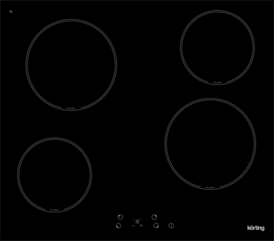 Встраиваемая электрическая варочная панель Korting HK 60001 B 00000001408