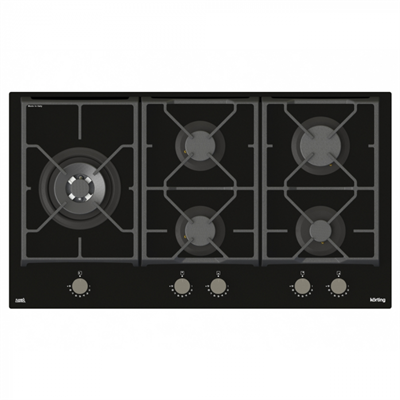 Встраиваемая газовая варочная панель Korting HGG 9987 CTN FLC 00000017375