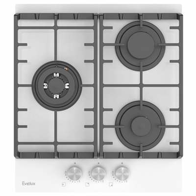 Встраиваемая газовая варочная панель EVELUX HEG 450 WG 00000018453