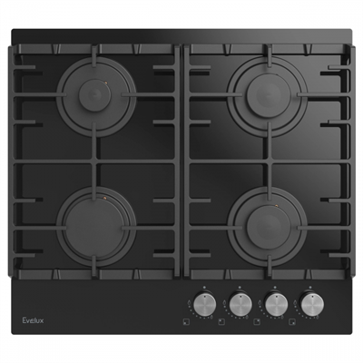 Встраиваемая газовая варочная панель EVELUX HEG 600 BG 00000018457