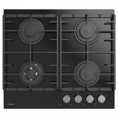 Встраиваемая газовая варочная панель EVELUX HEG 650 BG 00000018461