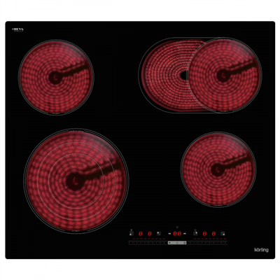 Korting HK 63910 B Стеклокерамическая поверхность 00000021146
