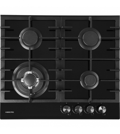 Встраиваемая газовая варочная панель Hiberg VM 60440 B 00000314000