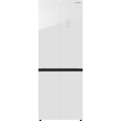 Трехкамерный холодильник отдельностоящий NORDFROST RFQ 440 NFGW inverter 00000361255