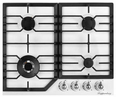 Встраиваемая газовая варочная панель Kuppersberg FS 603 W Silver 00006025