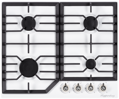 Встраиваемая газовая варочная панель Kuppersberg FS 601 W silver 00006032