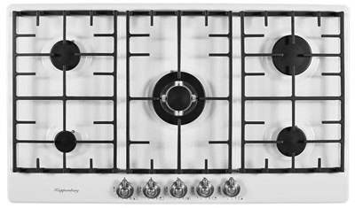 Встраиваемая газовая варочная панель Kuppersberg FV9TGRZ W silver 00006075