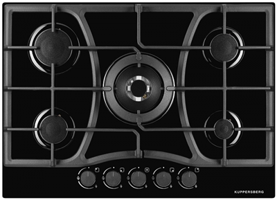 Встраиваемая газовая варочная панель Kuppersberg FG 73 B 00006201