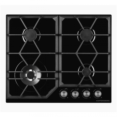 Встраиваемая газовая варочная панель Kuppersberg FG 62 B 00006456