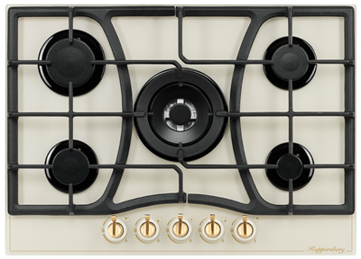 Встраиваемая газовая варочная панель Kuppersberg FG 703 C bronze 00006460