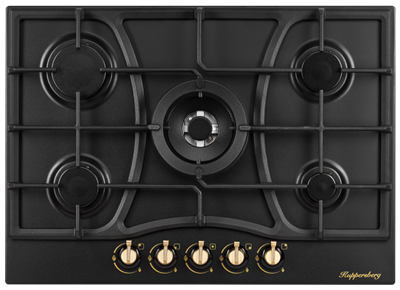 Встраиваемая газовая варочная панель Kuppersberg FS 703 B bronze 00006463